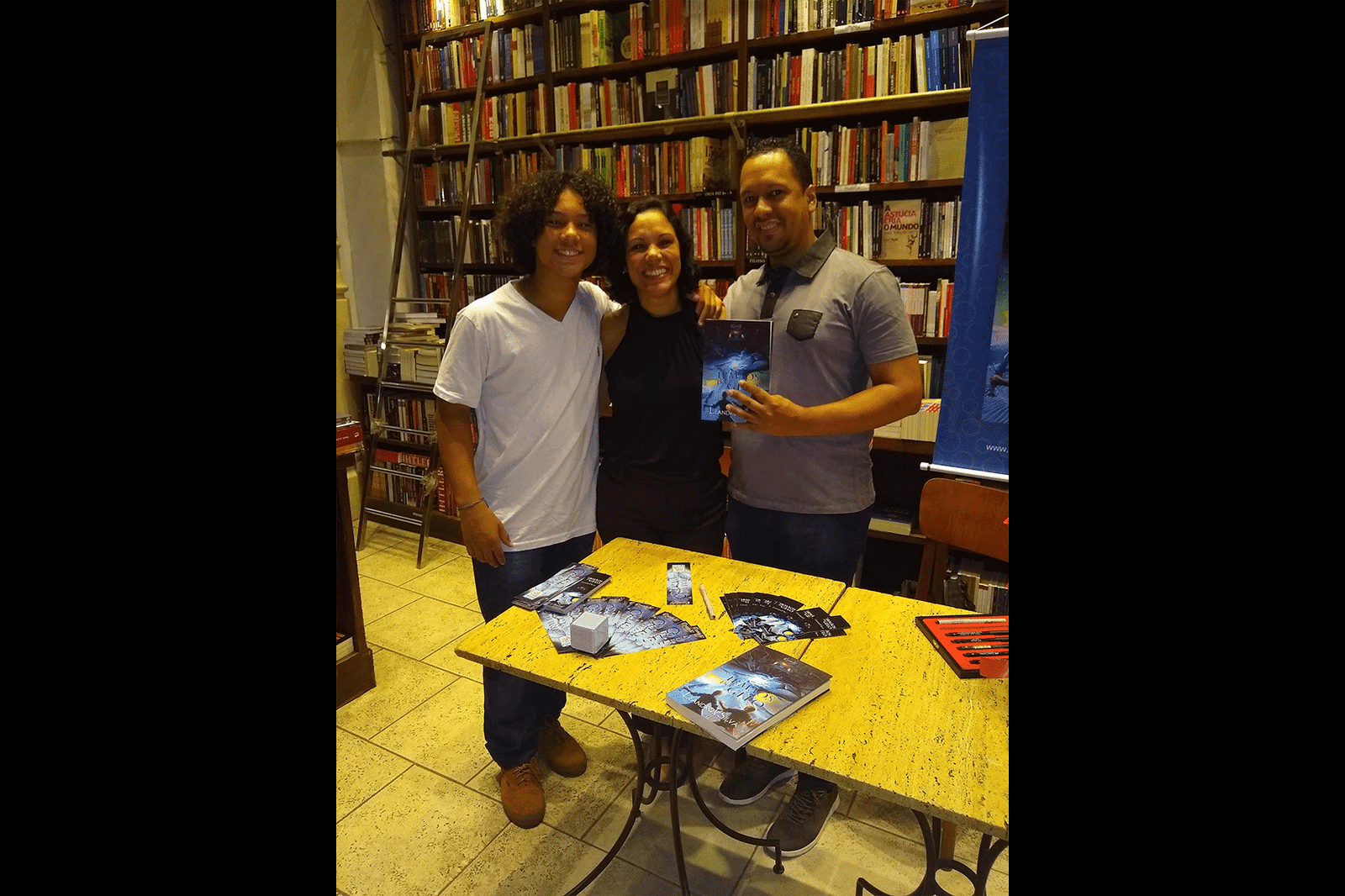 LeandroVSilva Os Irmãos  do Gelo Livraria da Travessa